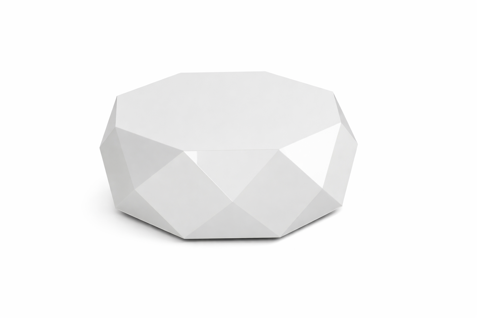 Modern Geometric Octagonal Coffee Table